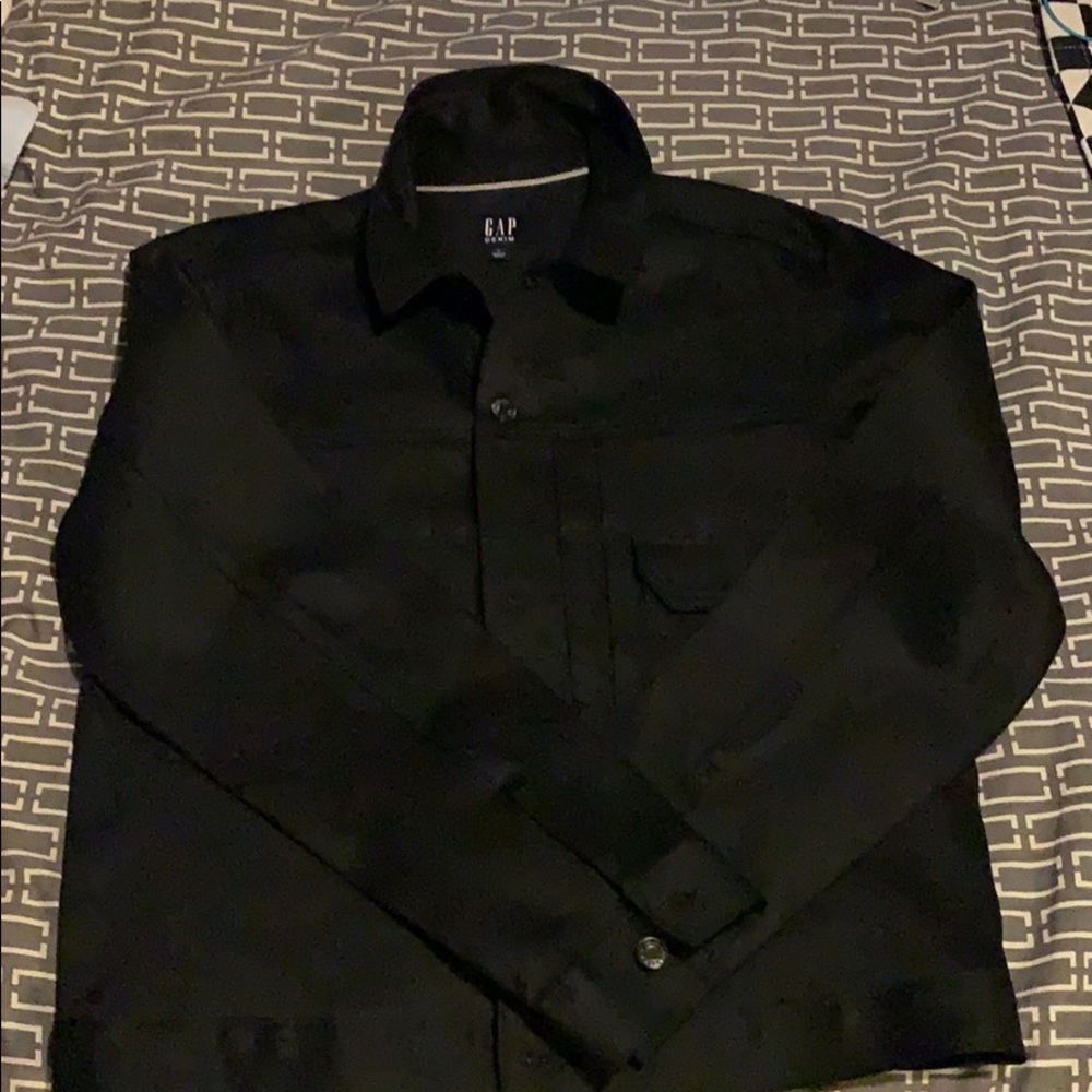 Gap Black Denim Jacket (NWOT)